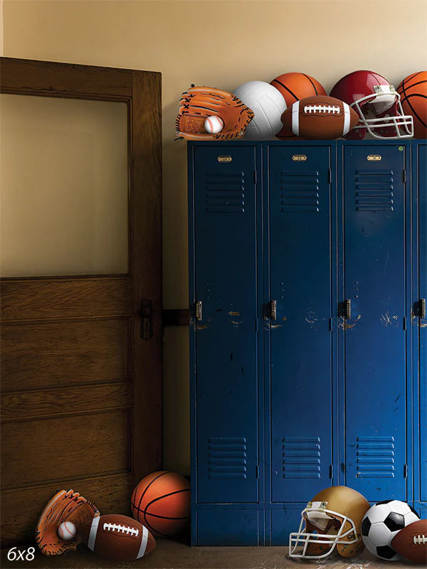 Locker Room studio backdrop