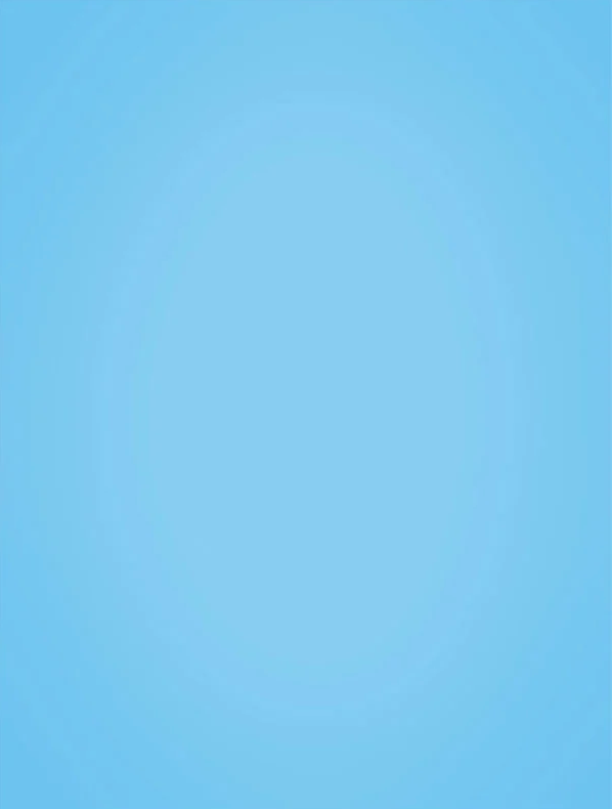 Blue studio backdrop